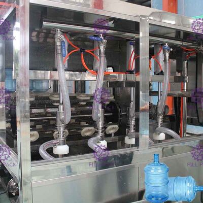 600BPH L Type Washer Filler Capper SUS304 โครงสร้างเหล็ก