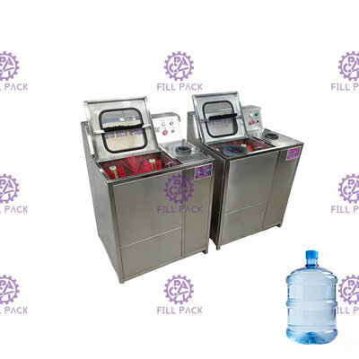 120BPH BS-1 Semiauto Barrel 5 Gallon เครื่องล้างขวด พร้อมปุ่มสกรม