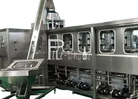 เครื่องบรรจุขวด 20 ลิตร 4 แถว / แถว QGF-600