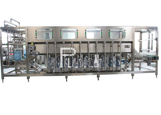 เครื่องบรรจุโถ SS 304 20 ลิตรพร้อมเครื่องติดฉลาก